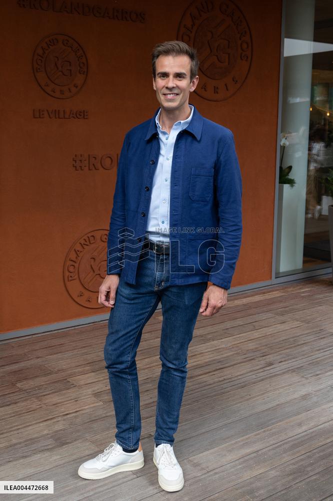 2025 French Open - Celebrities At Village Night Day 4 NB