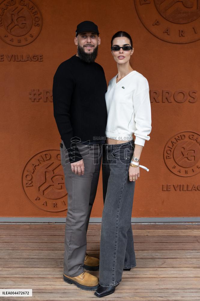 2025 French Open - Celebrities At Village Night Day 4 NB