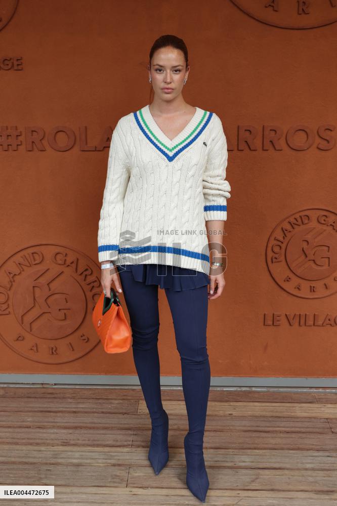 2025 French Open - Celebrities At Village Night Day 4 NB