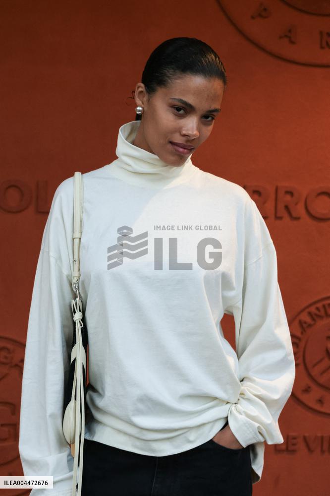 2025 French Open - Celebrities At Village Night Day 4 NB