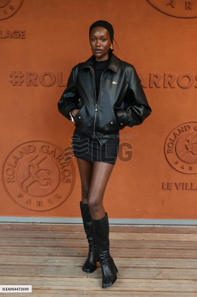 2025 French Open - Celebrities At Village Night Day 4 NB