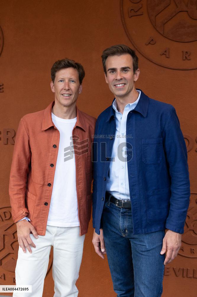 2025 French Open - Celebrities At Village Night Day 4 NB