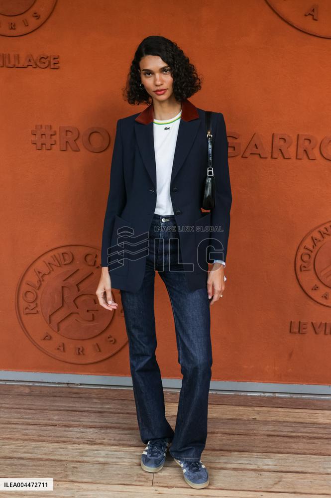 2025 French Open - Celebrities At Village Night Day 4 NB