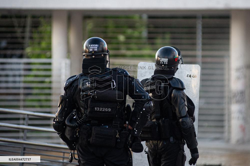 Protests Backing Colombian President Petro Labor Reform Proposal