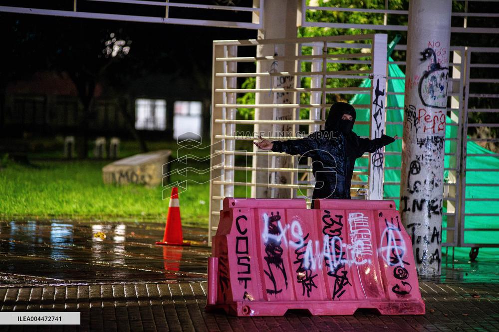 Protests Backing Colombian President Petro Labor Reform Proposal