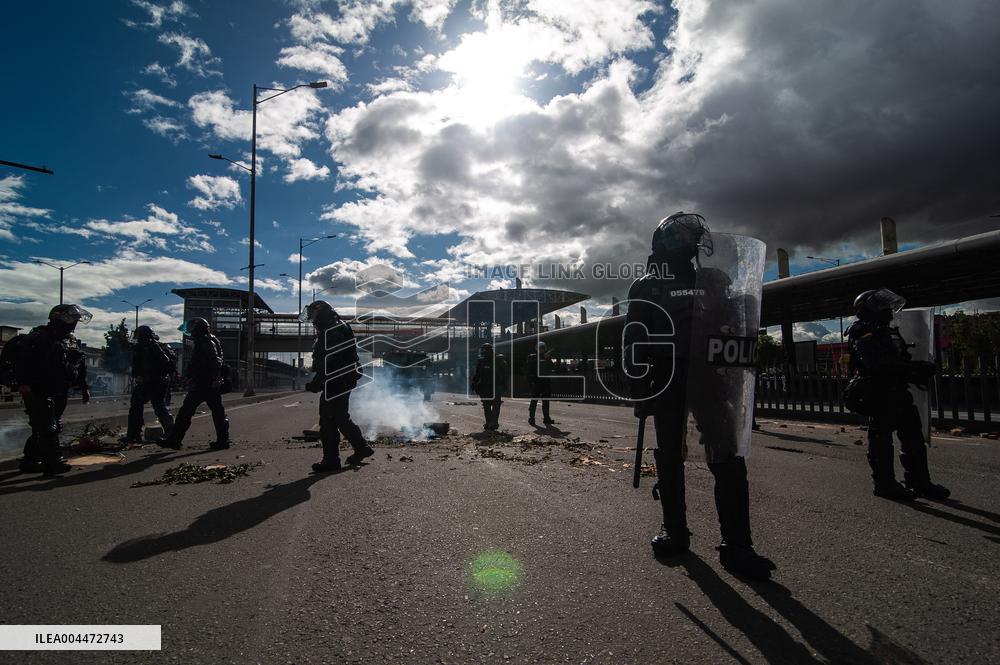 Protests Backing Colombian President Petro Labor Reform Proposal