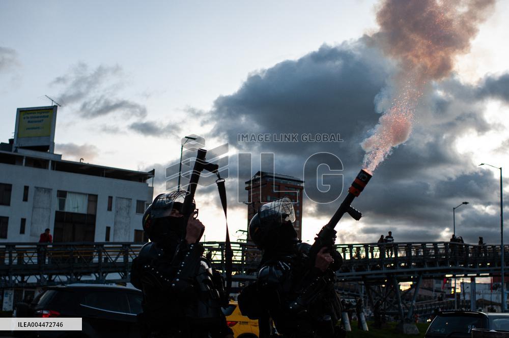 Protests Backing Colombian President Petro Labor Reform Proposal