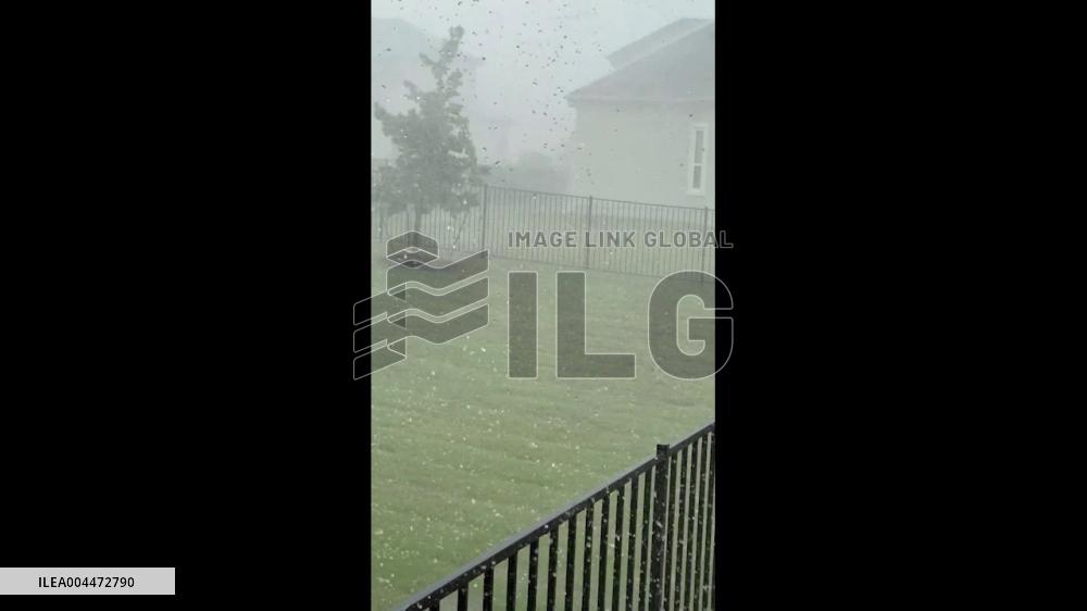 US: Severe Hailstorm Slams Central Texas 3