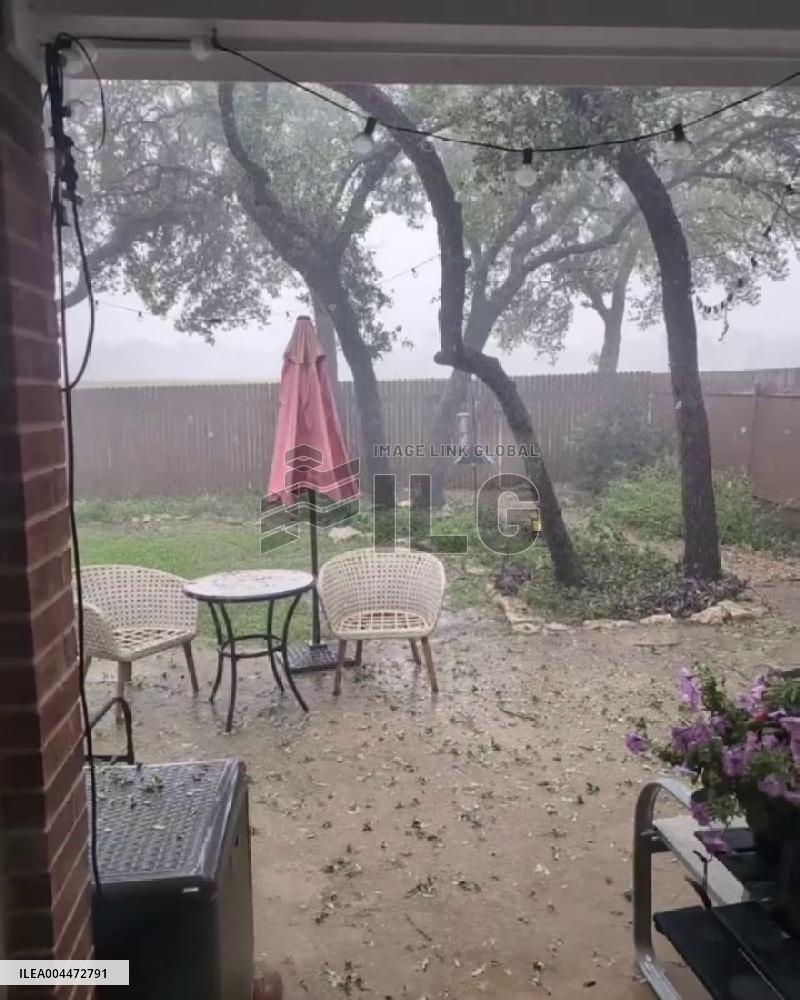 US: Severe Hailstorm Slams Central Texas 2