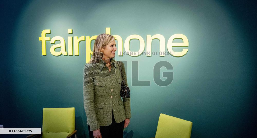 Queen Maxima Visits Fairphone - Amsterdam