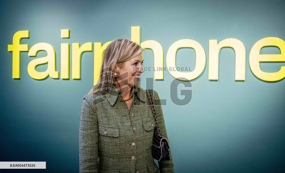 Queen Maxima Visits Fairphone - Amsterdam