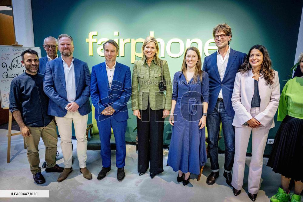 Queen Maxima Visits Fairphone - Amsterdam