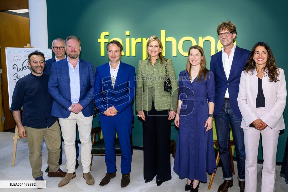 Queen Maxima visits Fairphone - Amsterdam