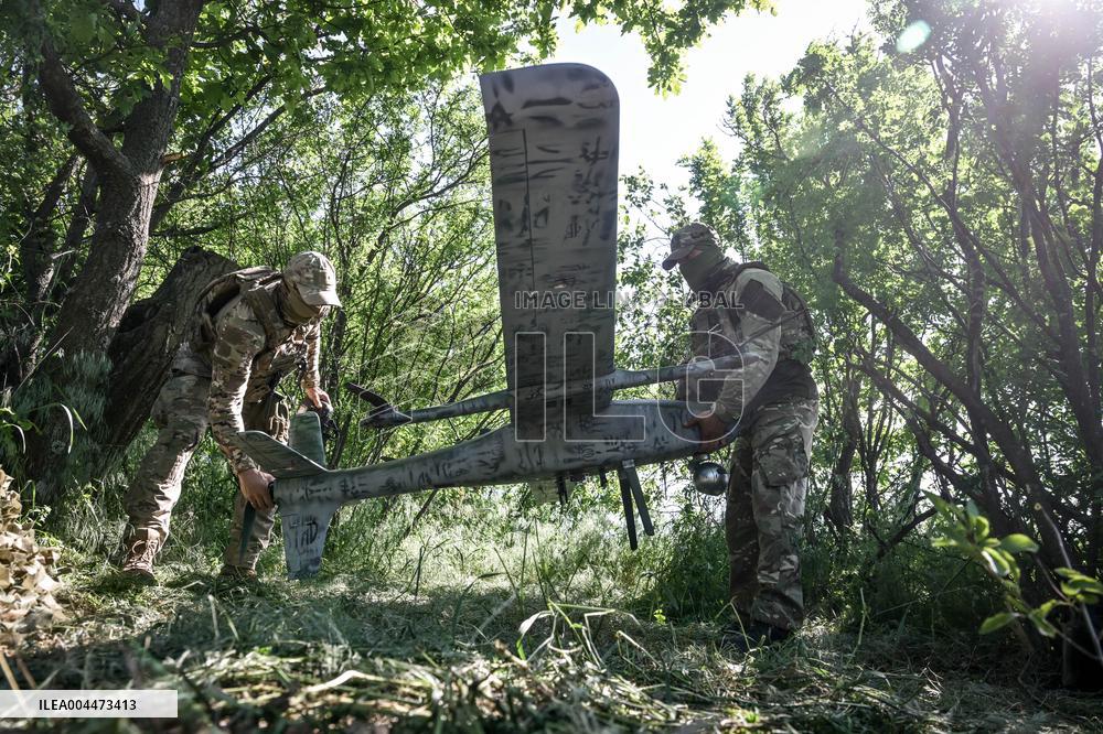 Aerial reconnaissance in Zaporizhzhia director