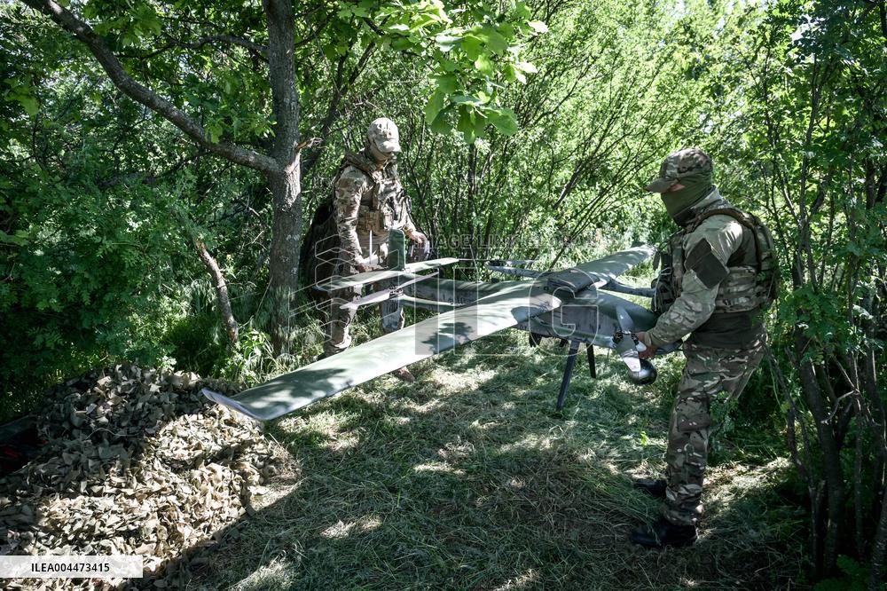 Aerial reconnaissance in Zaporizhzhia director