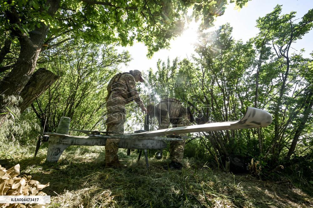Aerial reconnaissance in Zaporizhzhia director