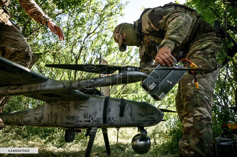Aerial reconnaissance in Zaporizhzhia director