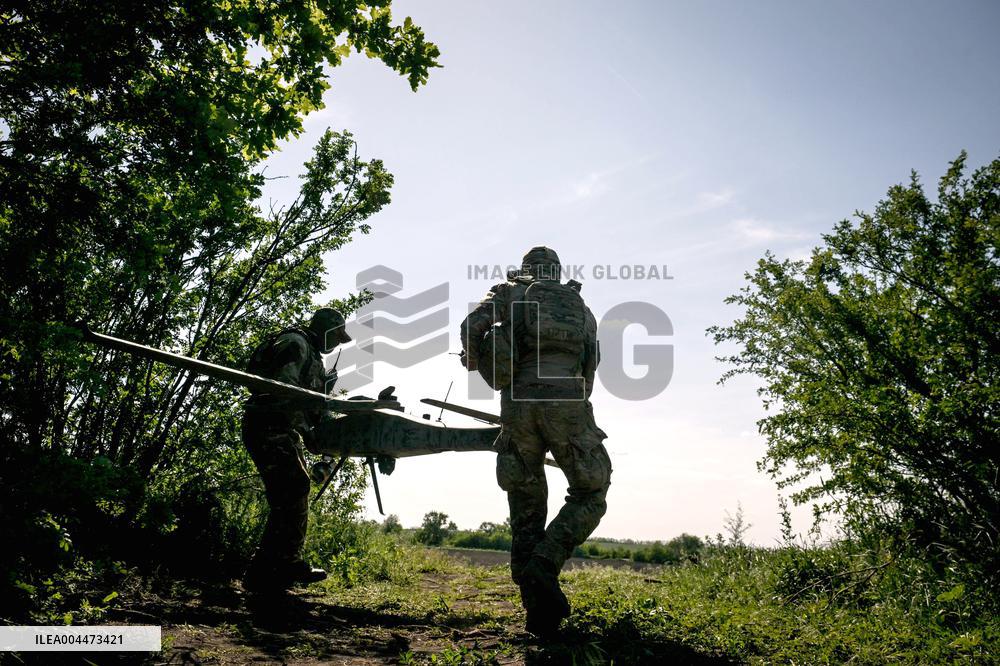 Aerial reconnaissance in Zaporizhzhia director