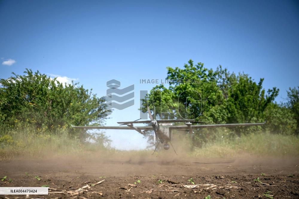 Aerial reconnaissance in Zaporizhzhia director