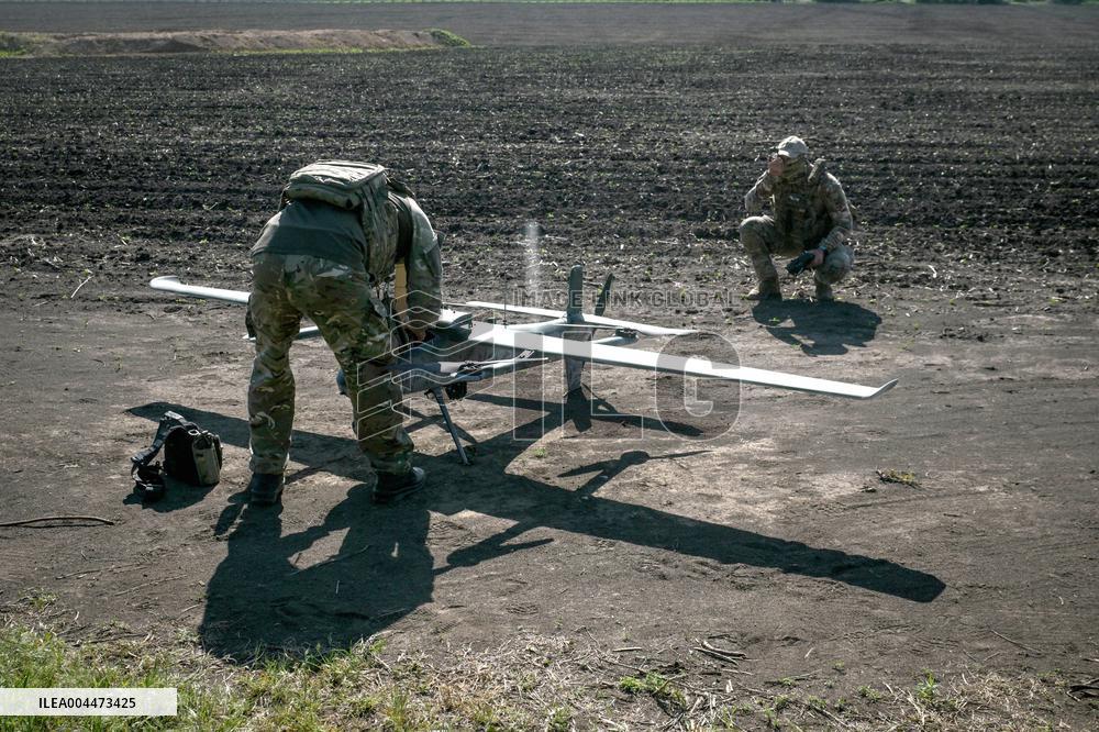 Aerial reconnaissance in Zaporizhzhia director