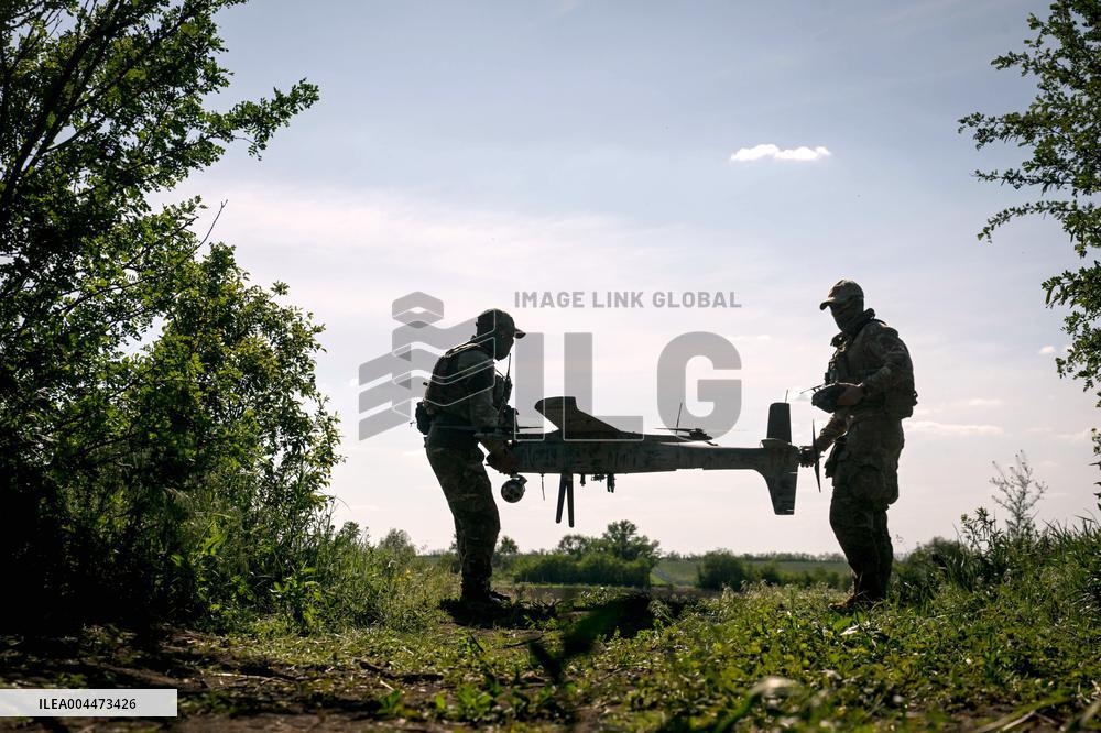 Aerial reconnaissance in Zaporizhzhia director