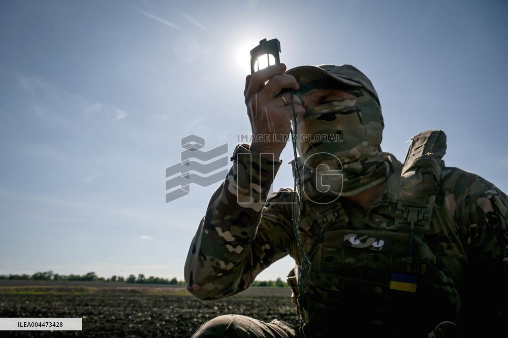 Aerial reconnaissance in Zaporizhzhia director