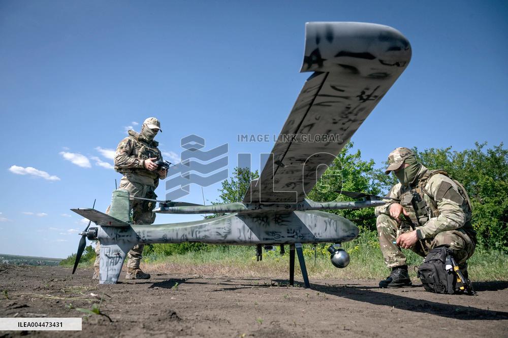 Aerial reconnaissance in Zaporizhzhia director