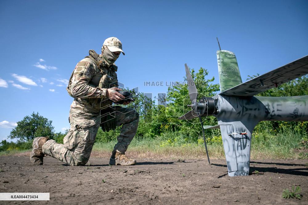 Aerial reconnaissance in Zaporizhzhia director