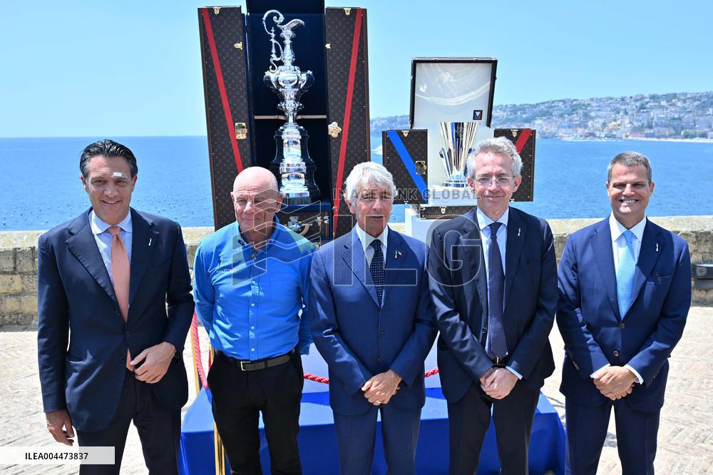Presentation Of 38th Edition Of Louis Vuitton And America's Cup Trophies - Italy