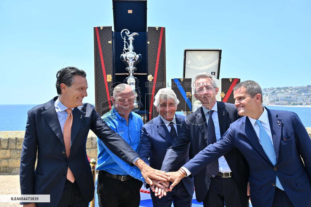 Presentation Of 38th Edition Of Louis Vuitton And America's Cup Trophies - Italy