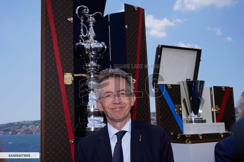 Presentation Of 38th Edition Of Louis Vuitton And America's Cup Trophies - Italy