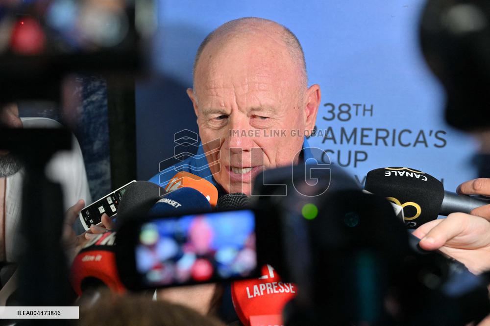 Presentation Of 38th Edition Of Louis Vuitton And America's Cup Trophies - Italy