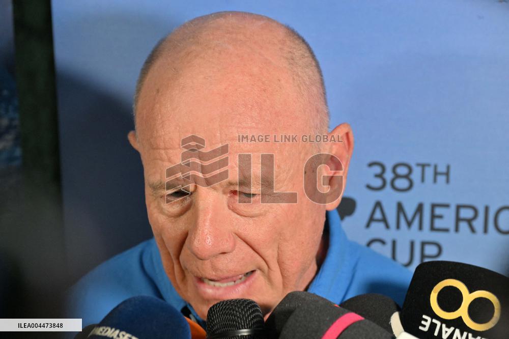 Presentation Of 38th Edition Of Louis Vuitton And America's Cup Trophies - Italy