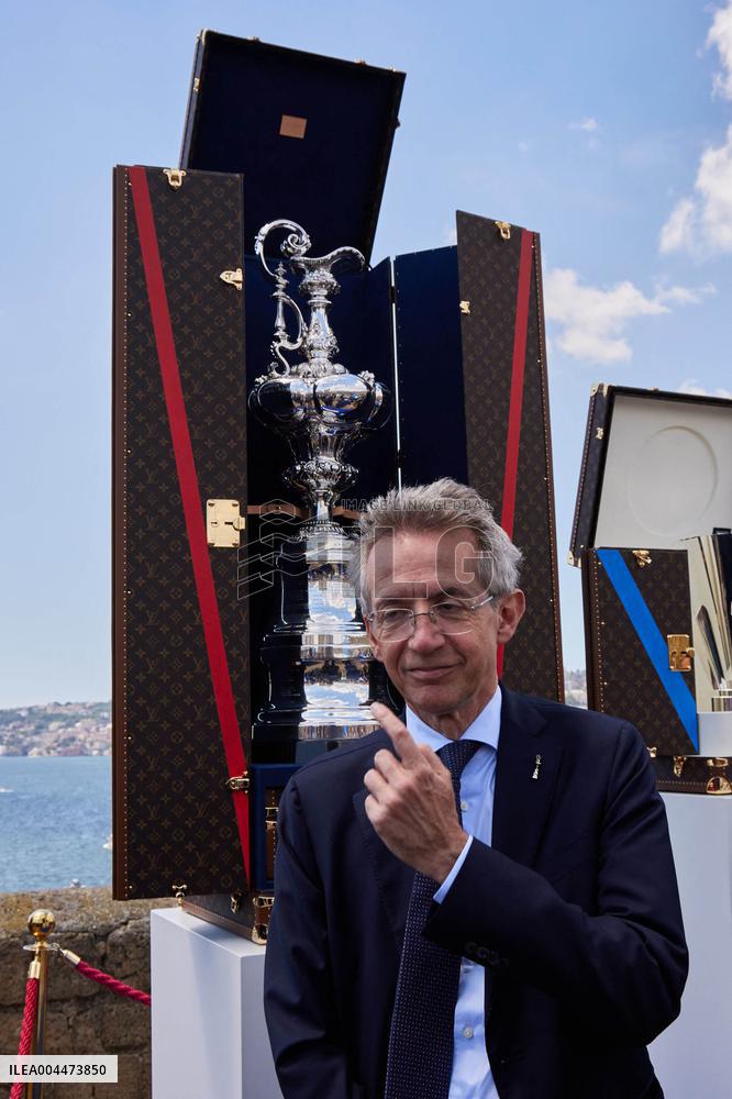 Presentation Of 38th Edition Of Louis Vuitton And America's Cup Trophies - Italy