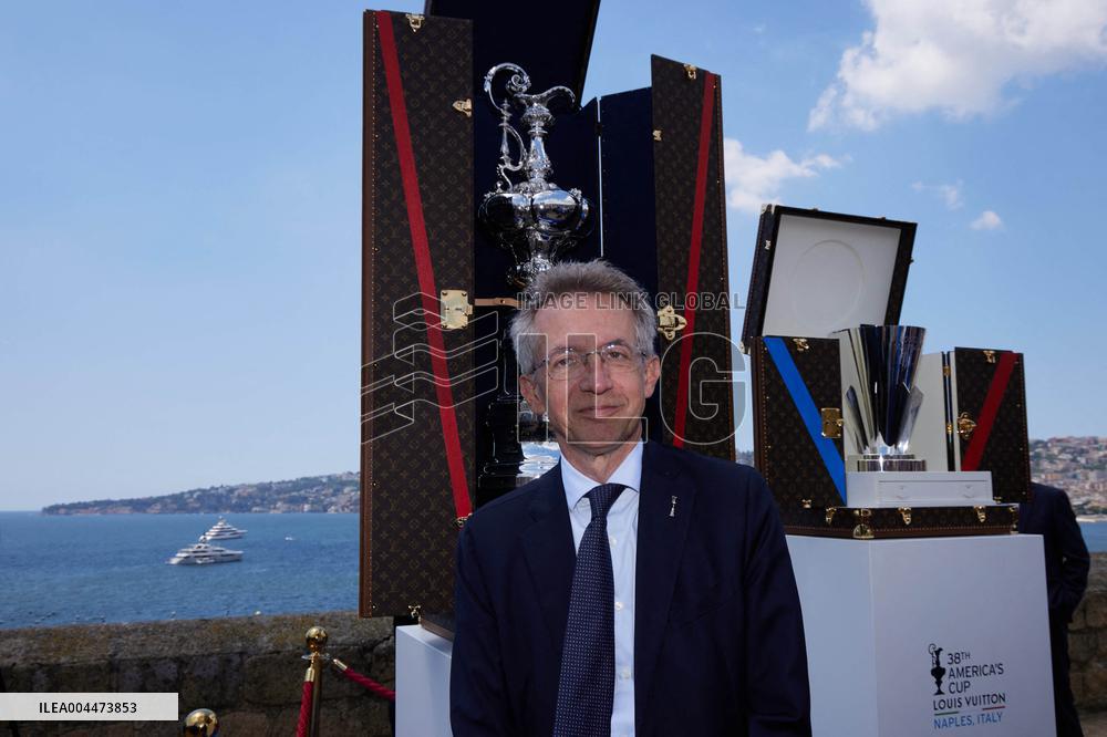 Presentation Of 38th Edition Of Louis Vuitton And America's Cup Trophies - Italy