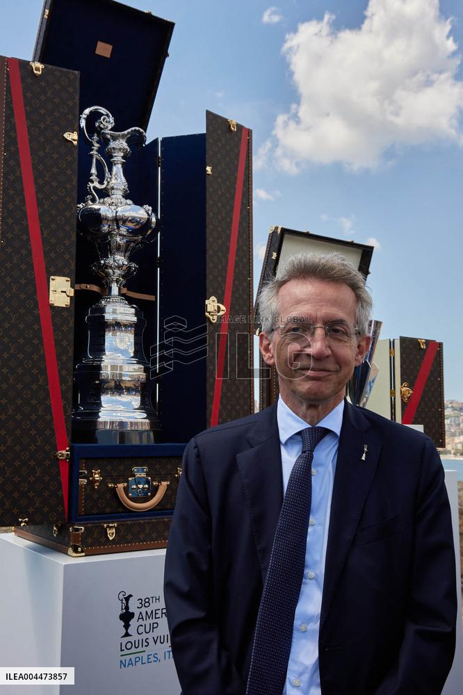 Presentation Of 38th Edition Of Louis Vuitton And America's Cup Trophies - Italy