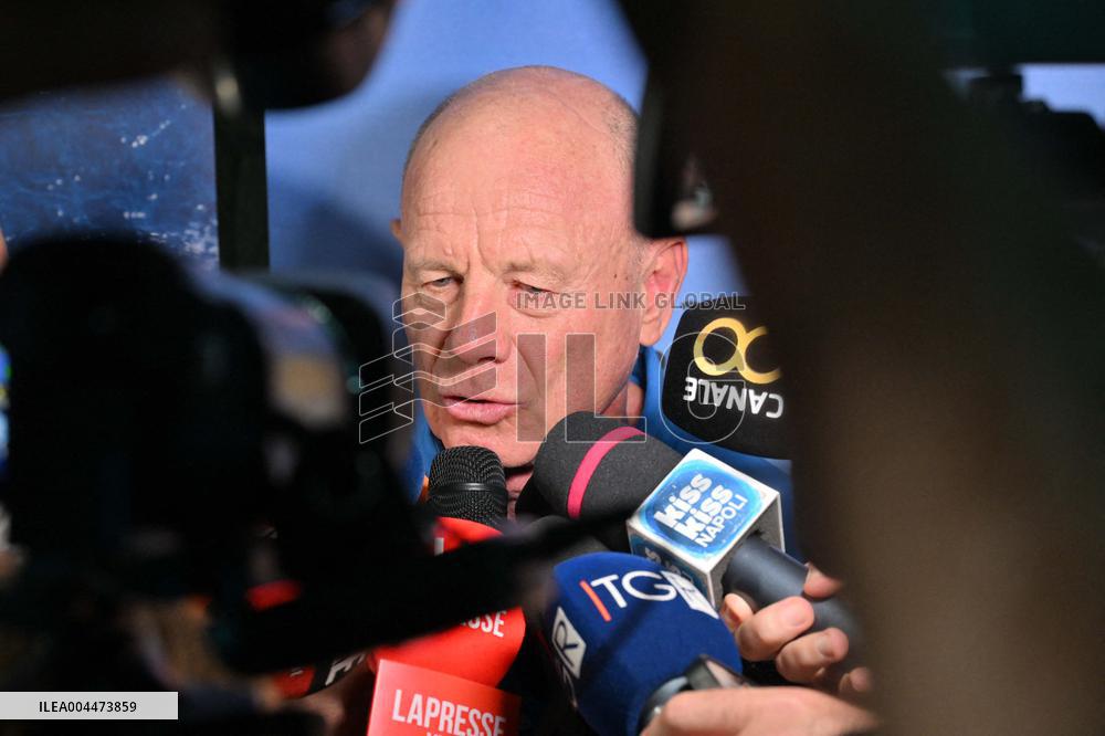 Presentation Of 38th Edition Of Louis Vuitton And America's Cup Trophies - Italy