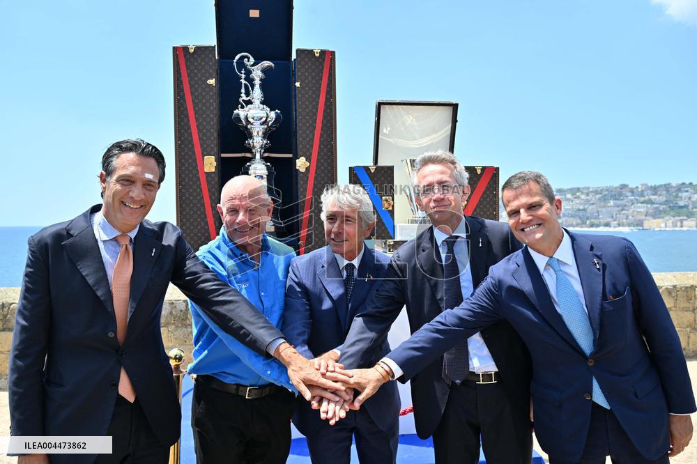 Presentation Of 38th Edition Of Louis Vuitton And America's Cup Trophies - Italy