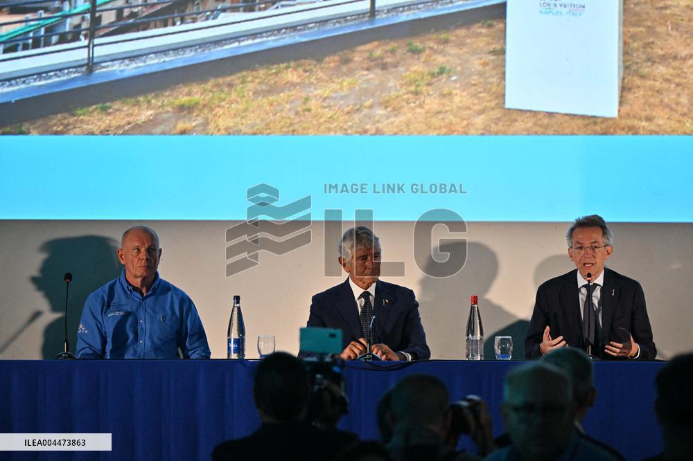 Presentation Of 38th Edition Of Louis Vuitton And America's Cup Trophies - Italy