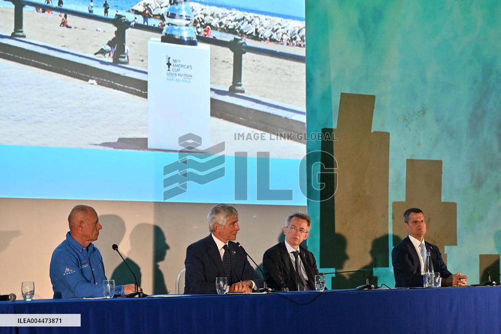 Presentation Of 38th Edition Of Louis Vuitton And America's Cup Trophies - Italy