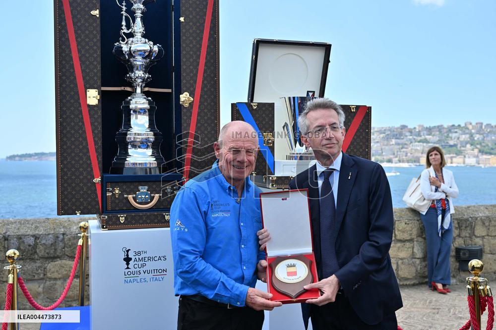 Presentation Of 38th Edition Of Louis Vuitton And America's Cup Trophies - Italy