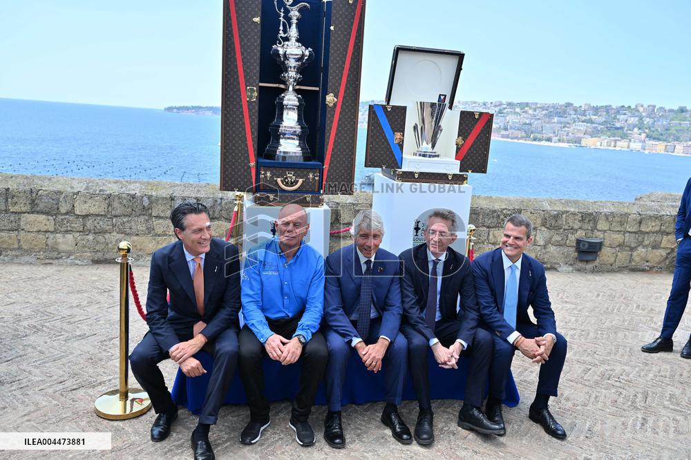 Presentation Of 38th Edition Of Louis Vuitton And America's Cup Trophies - Italy