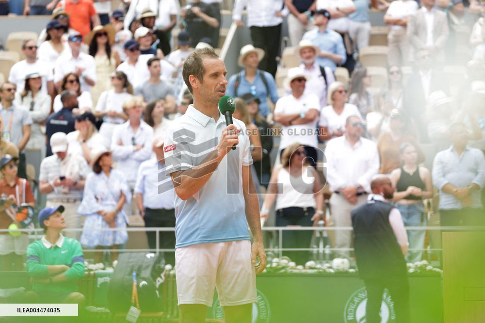 2025 French Open - Tribute To Richard Gasquet NB