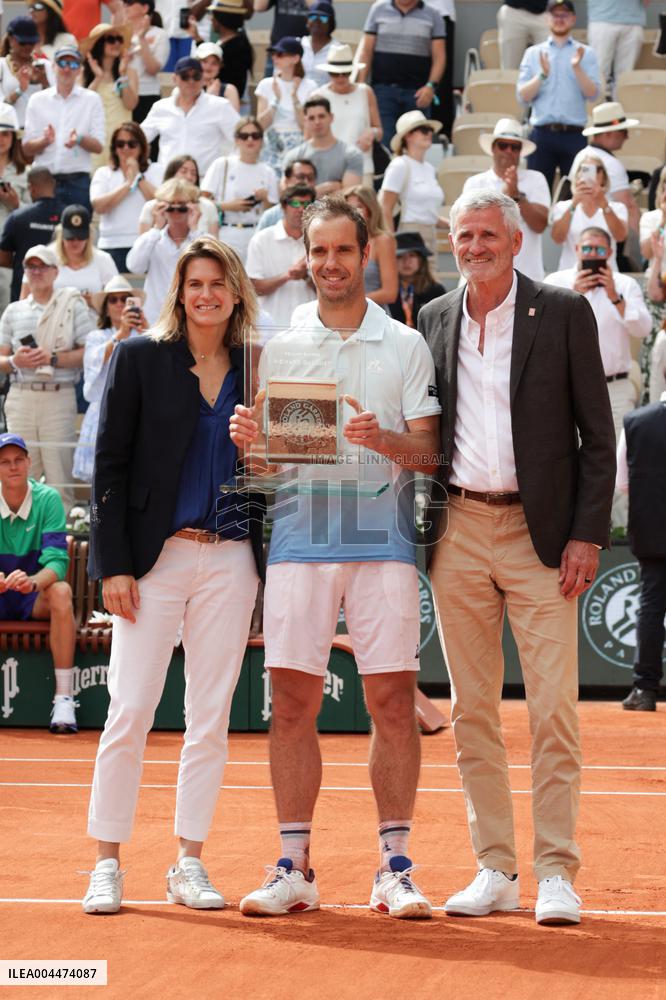 2025 French Open - Tribute To Richard Gasquet NB