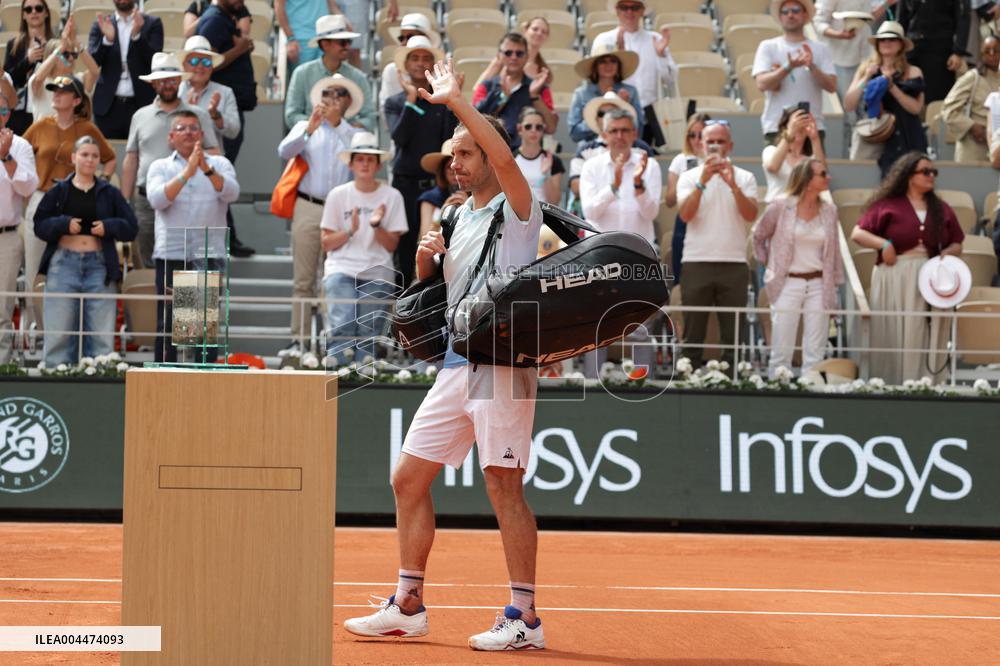 2025 French Open - Tribute To Richard Gasquet NB