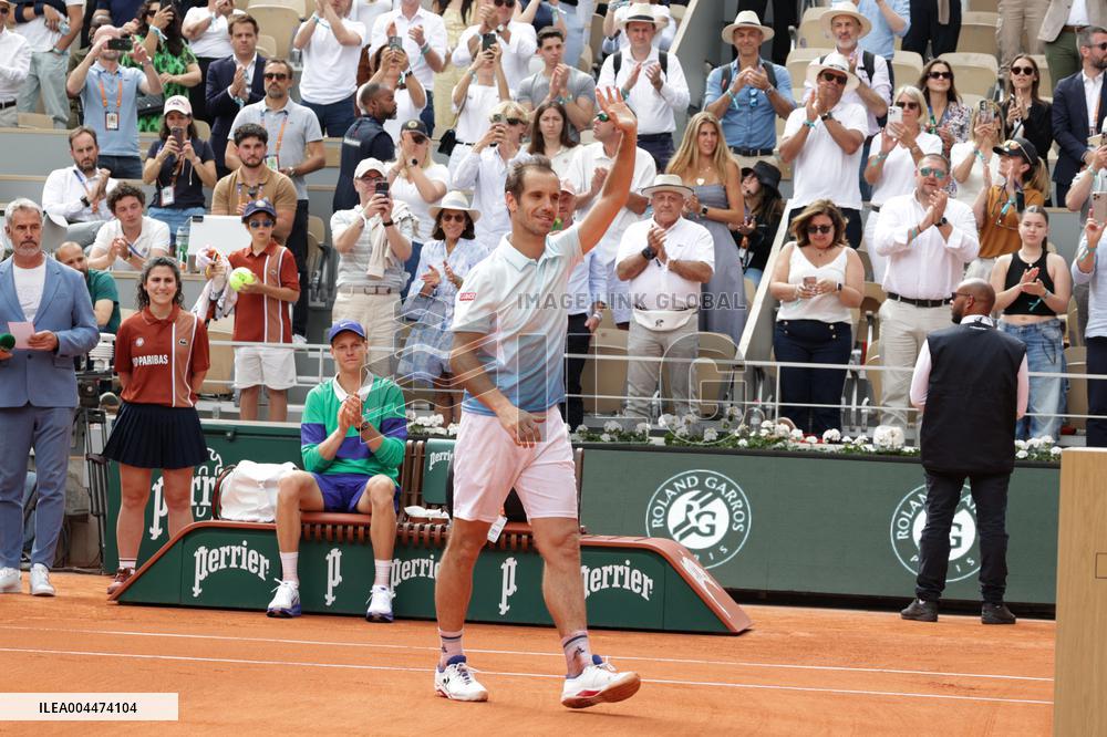 2025 French Open - Tribute To Richard Gasquet NB
