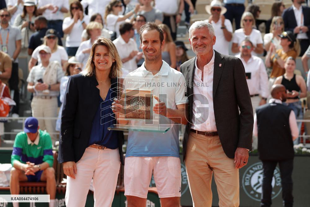 2025 French Open - Tribute To Richard Gasquet NB