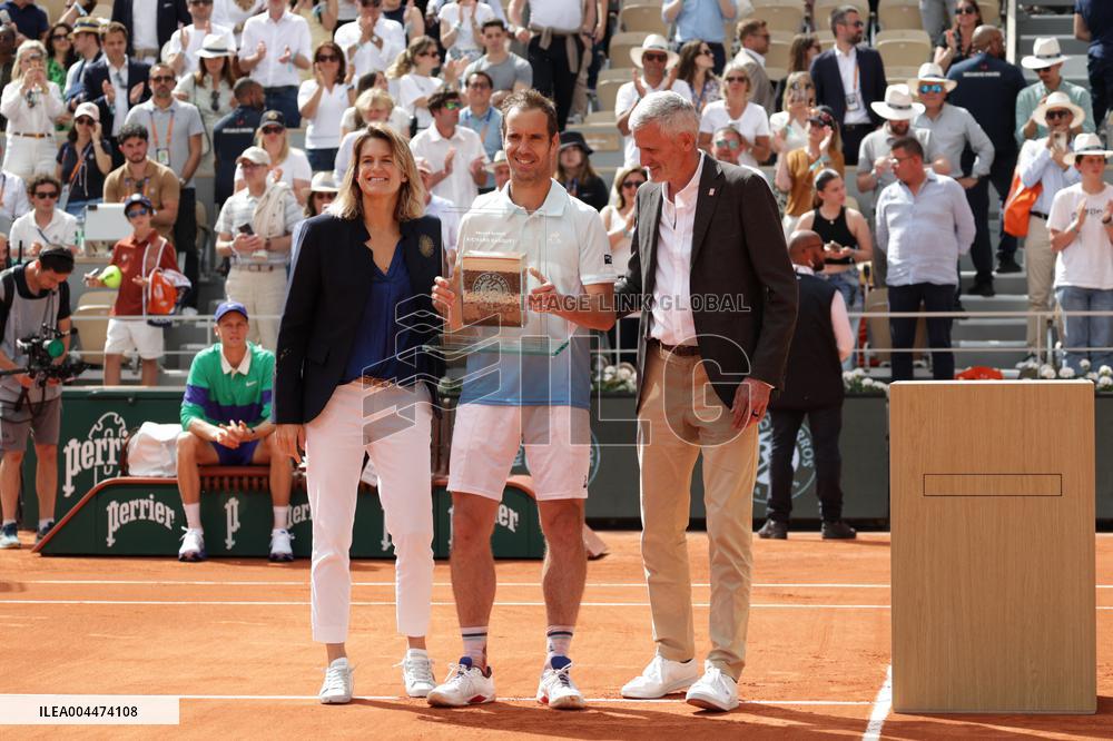 2025 French Open - Tribute To Richard Gasquet NB