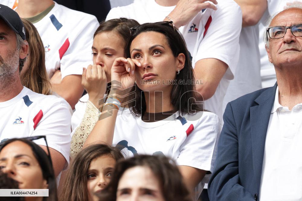 2025 French Open - Celebrities In Stand Day 5 NB