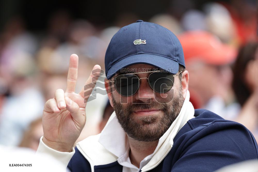 2025 French Open - Celebrities In Stand Day 5 NB